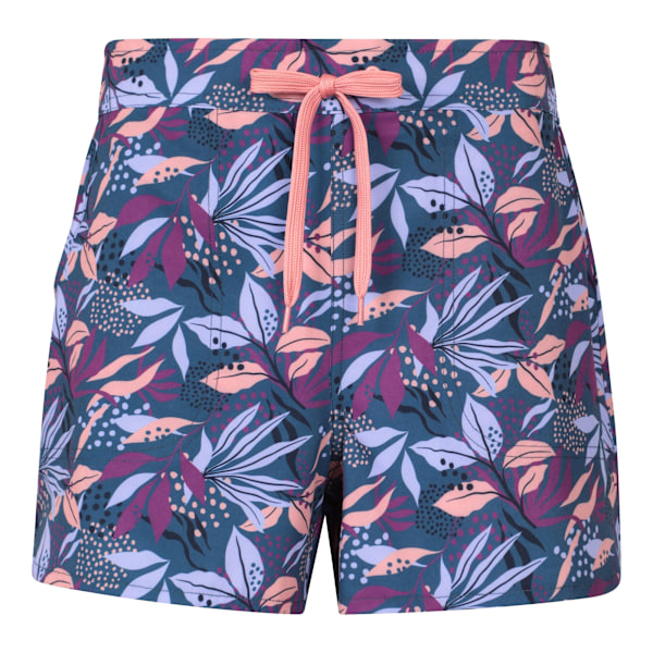 Mountain Warehouse Dam/Dam Stretch Mönstrade Boardshorts Purple 12 UK