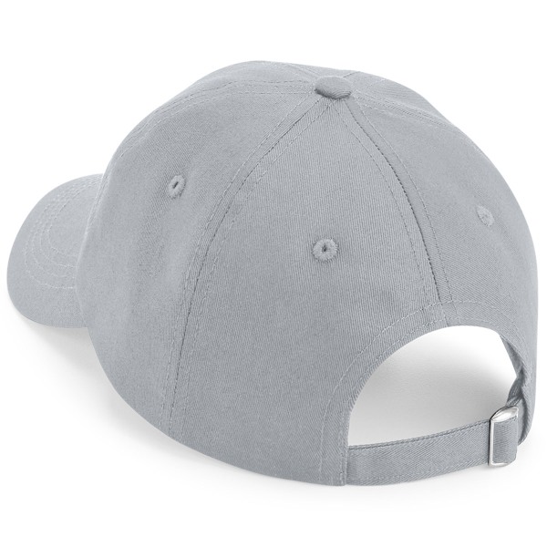 Beechfield Unisex Vuxen Ekologisk Bomull 5 Panel Baseball Cap One Light Grey One Size