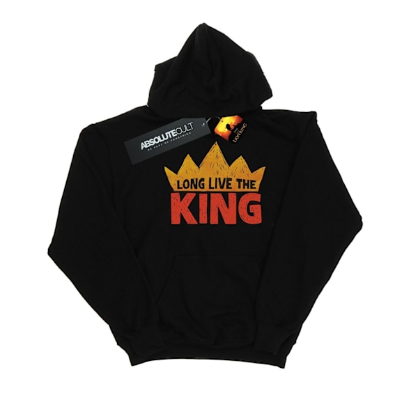 Disney The Lion King Movie Long Live The King Hoodie S Bla - Herr Black S