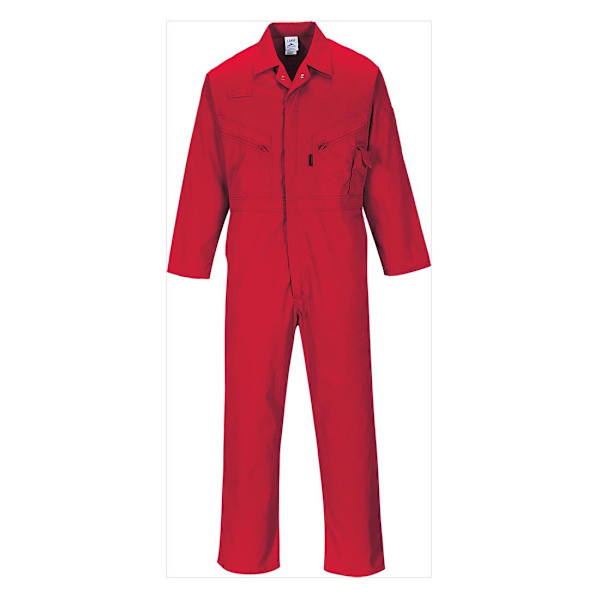 Portwest Unisex Adult Liverpool Overalls XXL Röd Red XXL