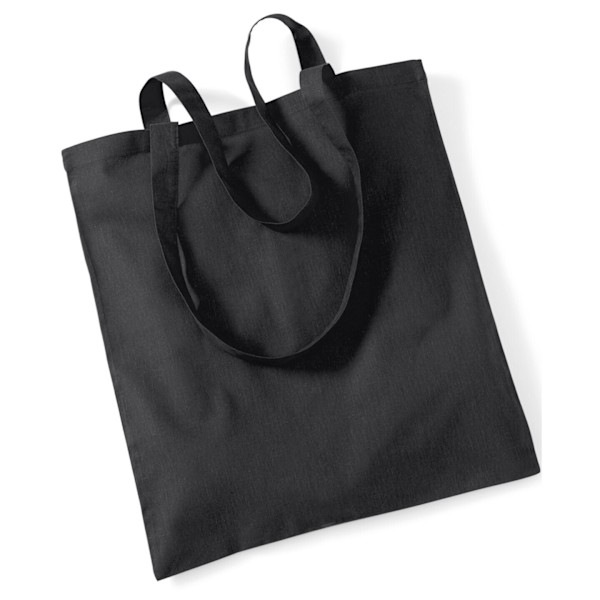 Westford Mill Bomull Återvunnen Tote Bag One Size Svart Black One Size