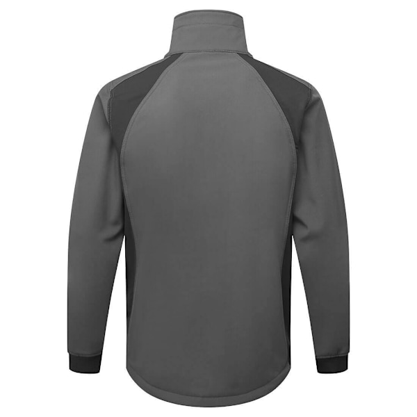 Portwest WX2 Eco 2-lagers Softshelljacka för män M Metallgrå Metal Grey M