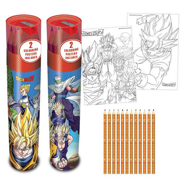 Dragon Ball Z Pennfodral (15-pack) En Storlek Flerfärgad Multicoloured One Size
