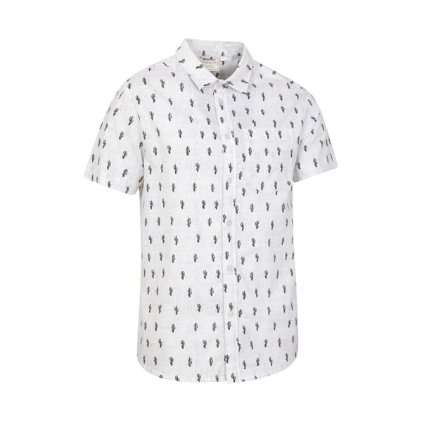 Mountain Warehouse Herr Preston Illustration Skjorta XL Vit White XL