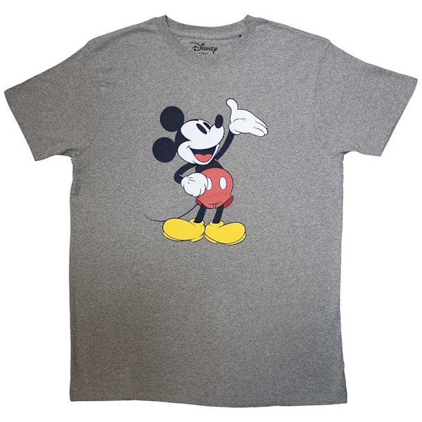 Disney Unisex Adult Reveal Mickey Mouse T-Shirt XL Grå Grey XL