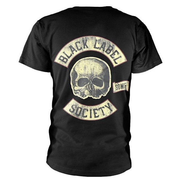 Black Label Society Unisex Adult Hell Riding Worldwide T-shirt Black S