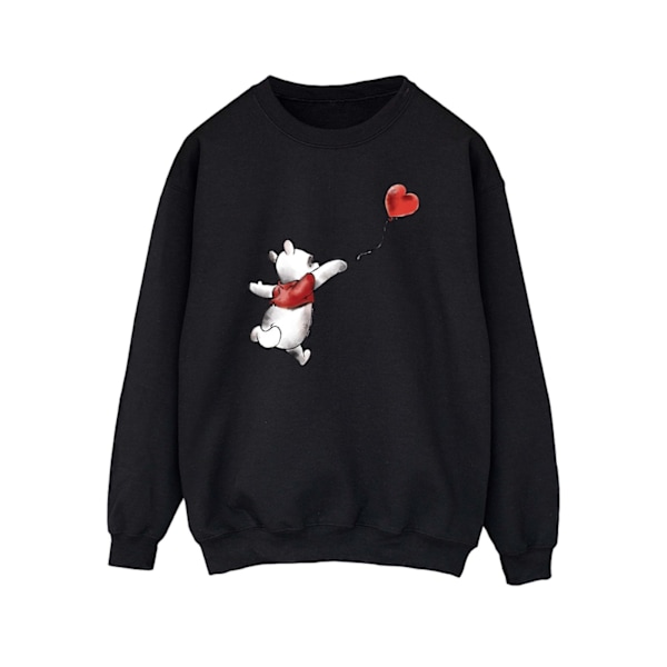 Winnie the Pooh Dam/Damer Ballongtröja XL Svart Black XL