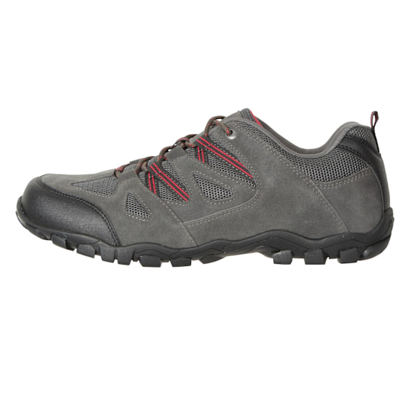 Mountain Warehouse Mens Outdoor III Suede Walking Shoes 10 UK D Dark Grey 10 UK