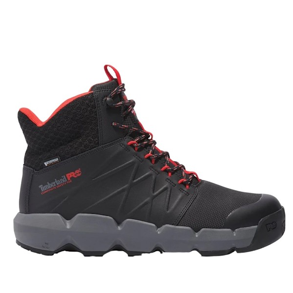 Timberland Pro Morphix Säkerhetskängor 14 UK Svart/Röd Black/Red 14 UK