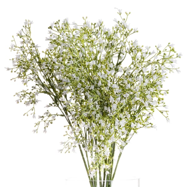 Hill Interiors Wildflower Spray konstgjord blomma One Size Whit White/Green One Size