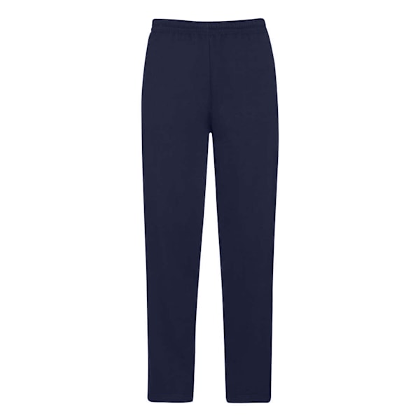 Fruit of the Loom herr Open Hem Jogging Bottoms M Deep Navy Deep Navy M