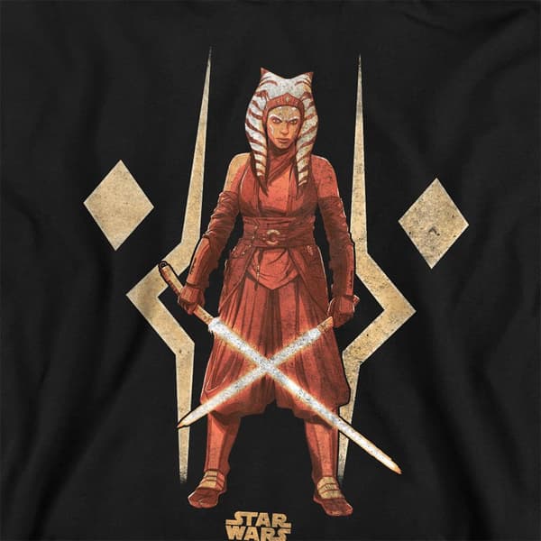Star Wars: Ahsoka Barn/Ungdom The Warrior Heather Pullover H Athletic Heather 9-11 Years