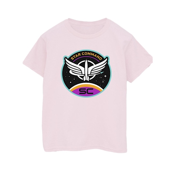 Disney Lightyear Star Command Circle T-shirt S Baby Pink för män Baby Pink S