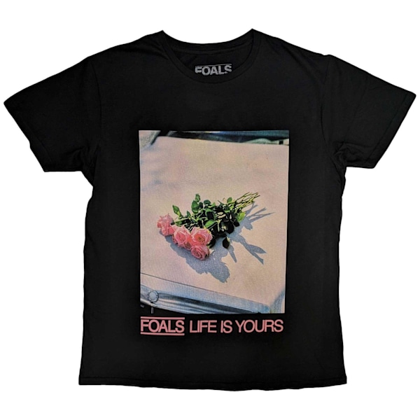 Foals Unisex Adult Life Is Yours T-Shirt XXL Svart Black XXL