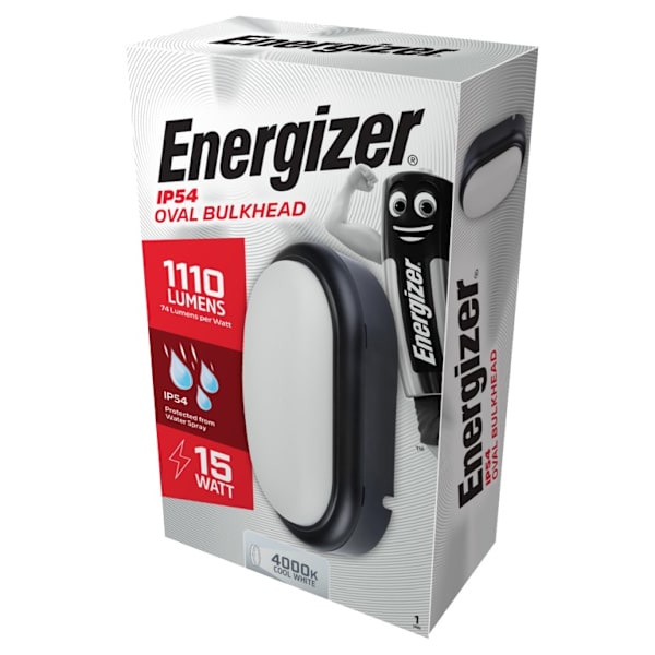 Energizer Oval Bulkhead Light One Size Vit/Grå White/Grey One Size