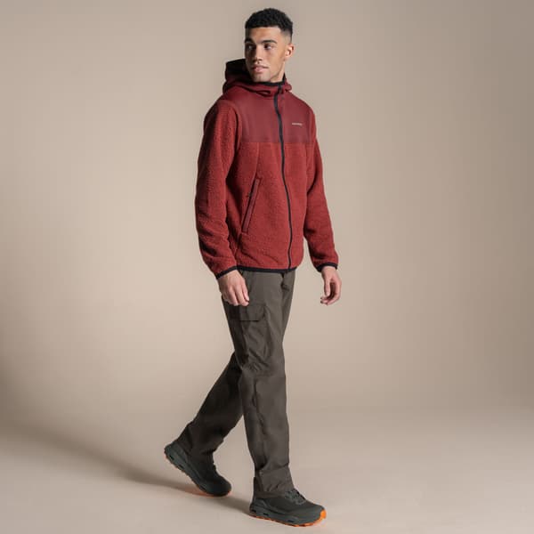 Craghoppers Herr Telesto Hooded Jacket M Burnt Maroon Burnt Maroon M