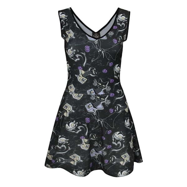 Nightmare Before Christmas Damkläder/Dam Vampire Teddy Klänning L Black L