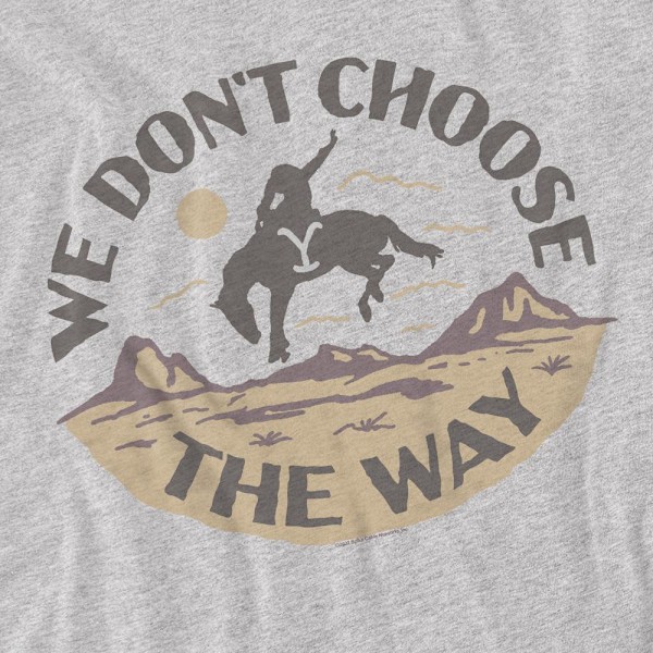 Yellowstone Herr We Don´t Choose The Way T-Shirt XXL Sport Heat Sport Heather XXL