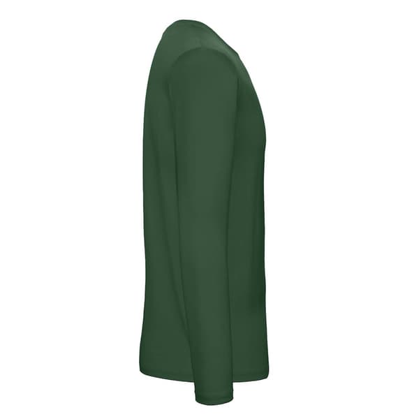 B&C Herr #E150 Långärmad T-shirt L Flaskgön Bottle Green L