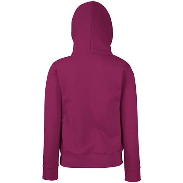 Fruit Of The Loom Dam Hoodie / Tröja S Burgundy S