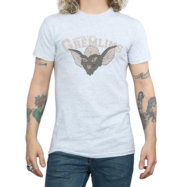 Gremlins herr Kingston Falls sport T-shirt XXL sportgrå Sports Grey XXL