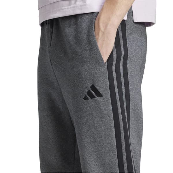 Adidas Herr Essentials Stripe Tapered Joggers S Mörkgrå/Vit Dark Grey/White S