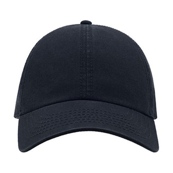 Atlantis Action 6 Panel Chino Baseball Cap One Size Navy Navy One Size