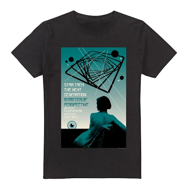 Star Trek Herr The Next Generation Säsong 3 Avsnitt 14 T-Shirt Black 4XL