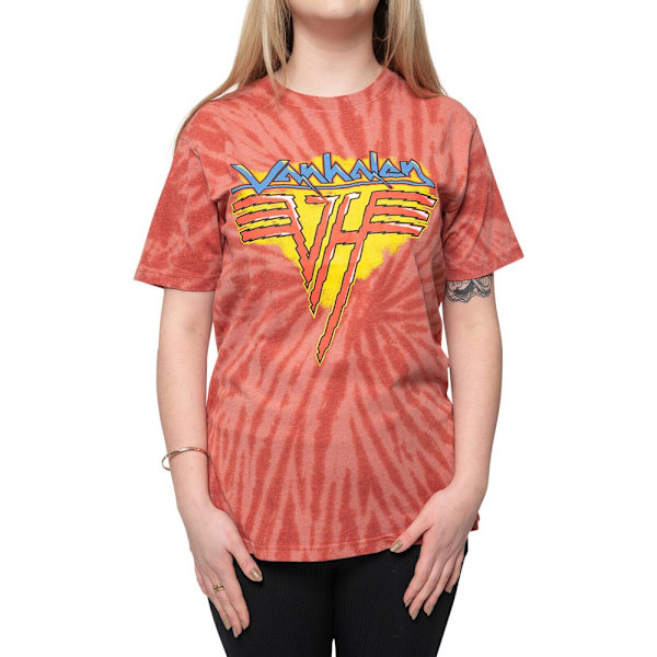 Van Halen Unisex Adult Jagged Logo T-Shirt XL Röd Red XL
