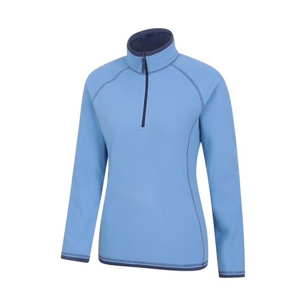 Mountain Warehouse Dam/Dam Montana Half Zip Fleecetopp 14 Dark Blue 14 UK