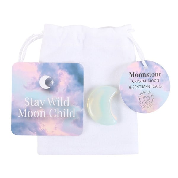 Something Different Stay Wild Moonstone Crystal One Size White White One Size