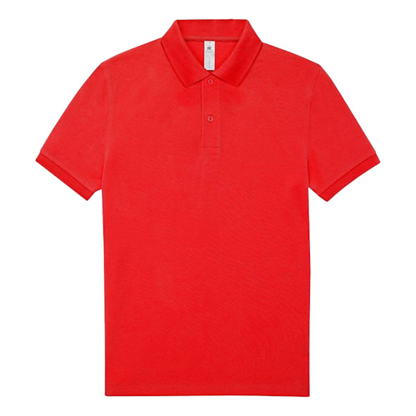 B&C Herr Polotröja M Röd Red M
