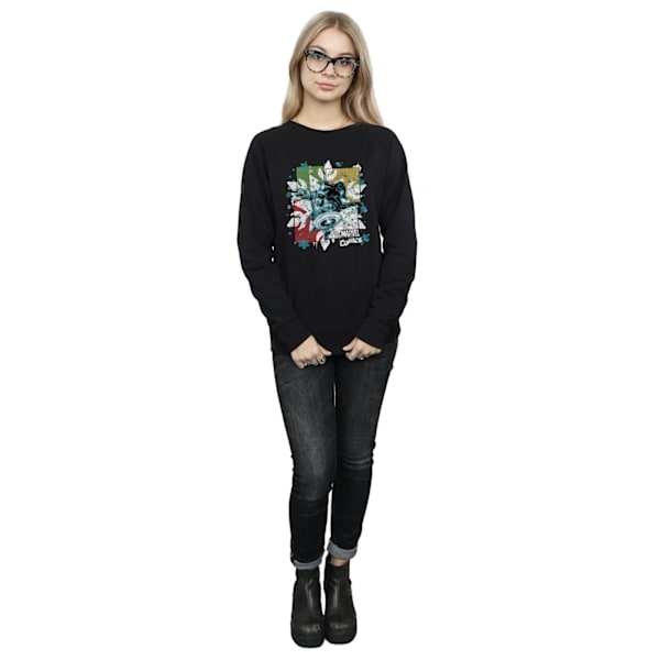Marvel Dam/Damer Jul Black Widow Sweatshirt S Svart Black S