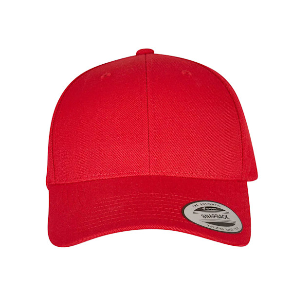 Flexfit Unisex Premium Snapback Cap One Size Röd Red One Size
