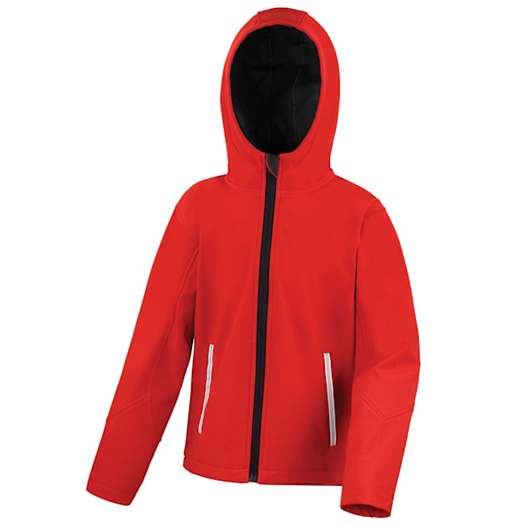 Result Core Barn/Barn TX Performance Huvförsedd Mjuk Skaljacka Red/Black 5-6 Years