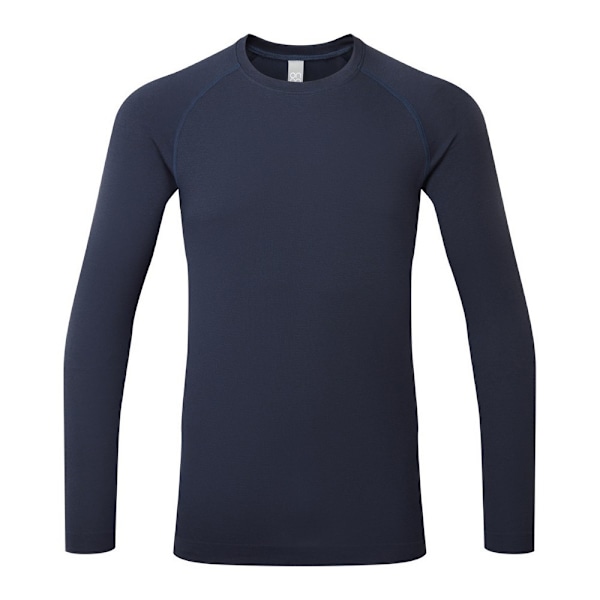 Onna Mens Unstoppable Fresh Underscrub Baslager Topp S Heather Heather Navy S