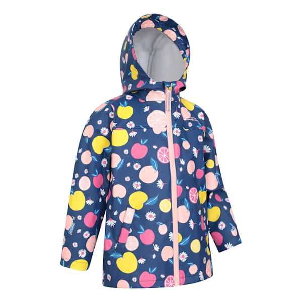 Mountain Warehouse Barnjacka och byxor för barn/barn Raindrop Vattentät Pink/Blue 5-6 Years