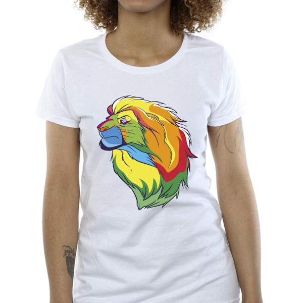 Disney Dam/Dam The Lion King Colours Bomull T-shirt XL Wh White XL