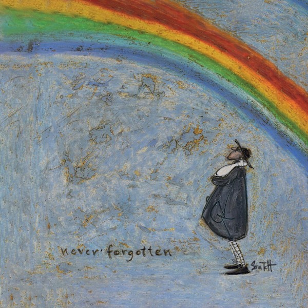 Sam Toft Never Forgotten Träskylt En Storlek Flerfärgad Multicoloured One Size