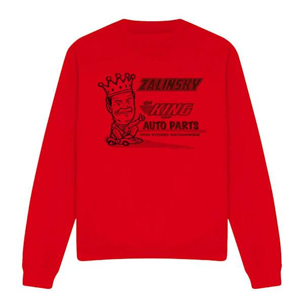 Tommy Boy Unisex Vuxen Zalinsky Auto Sweatshirt L Röd Red L