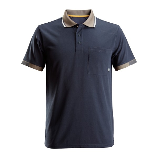 Snickers AllroundWork 37.5 Tech Kortärmad Polotröja XL Navy XL