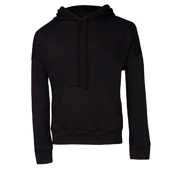 Bella + Canvas Unisex Adult Sponge Fleece Hoodie L Svart Black L