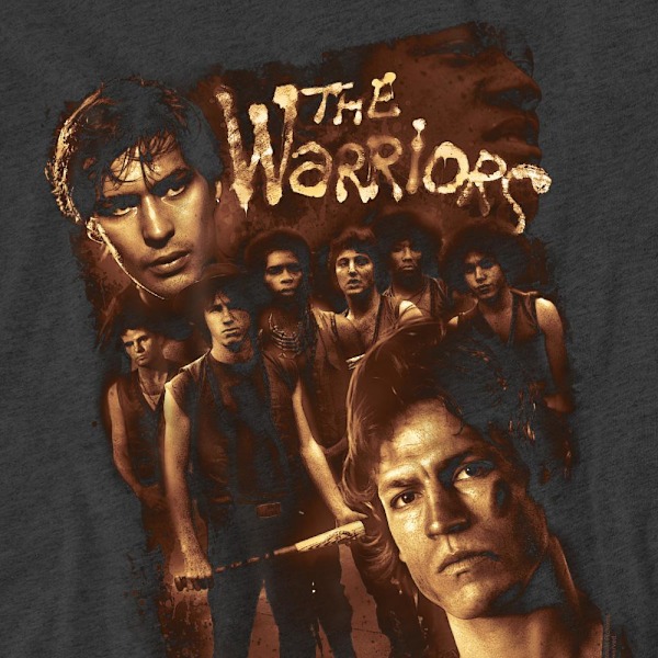 The Warriors Unisex Vuxen 9 Warriors T-Shirt 3XL Charcoal Charcoal 3XL