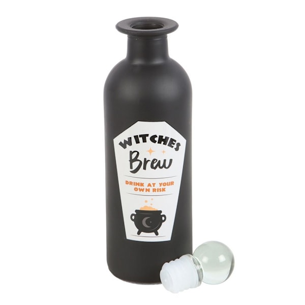 Something Different Witches Brew Glas Potion Flaska En Storlek B Black One Size
