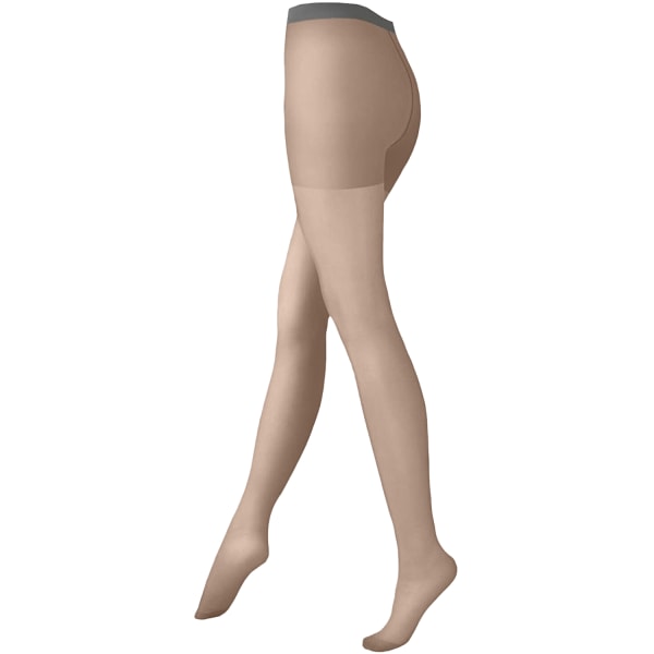 Cindy Dam/Dam Mediumweight Support Tights (1 par) Large Bamboo Large (5ft6”-5ft10”)