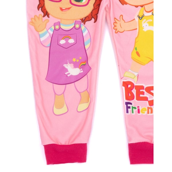 Cocomelon Flickor Karaktärer Pyjamas 12-18 Månader Rosa Pink 12-18 Months
