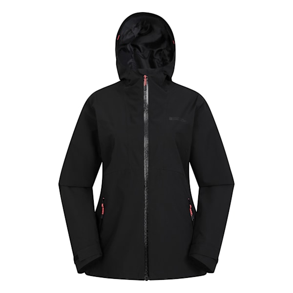 Mountain Warehouse Dam/Damer Rook Vattentät Jacka 8 UK Svart Black 8 UK