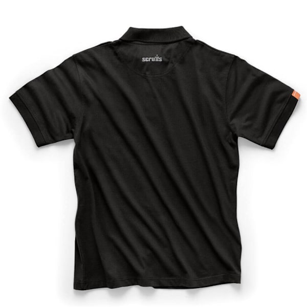 Scruffs Herr Polotröja XS Svart Black XS
