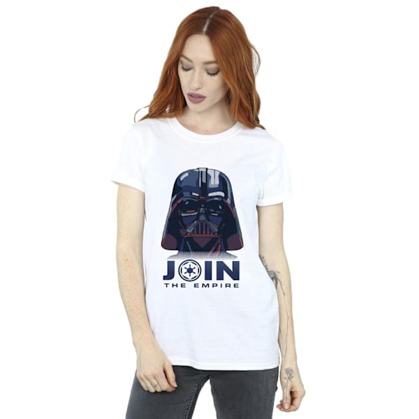 Star Wars: A New Hope Dam T-shirt i bomull för kvinnor/damer, storlek M White M