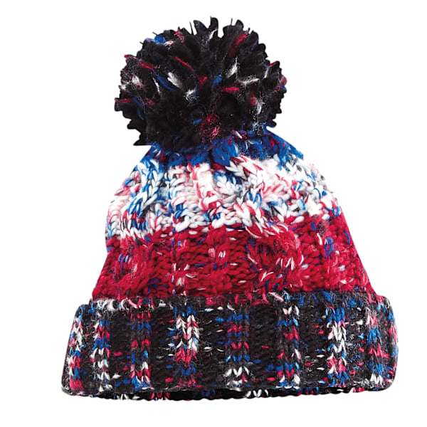Beechfield Unisex Vuxen Korkdragare Stickad Pom Pom Mössa Hat O Black Jacks One Size